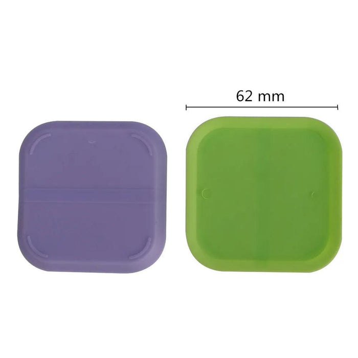 Colorful 5-Piece Resin Plant Tray Collection for Chic Indoor and Outdoor Gardening