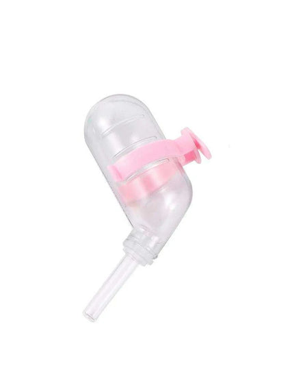 Colorful Hanging Water Dispenser for Small Pets - Leak-Proof Cage Accessory