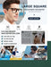 Chic Oversized Square Reading Glasses for Modern Men