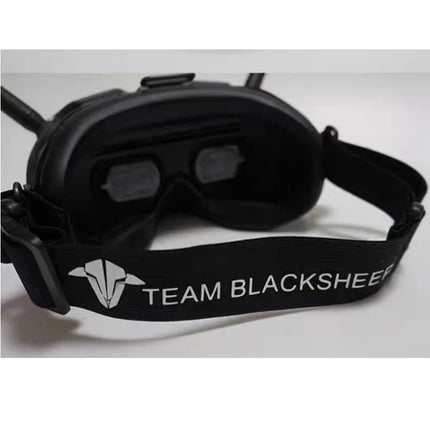 Adjustable FPV Goggles Head Strap with Battery Holder