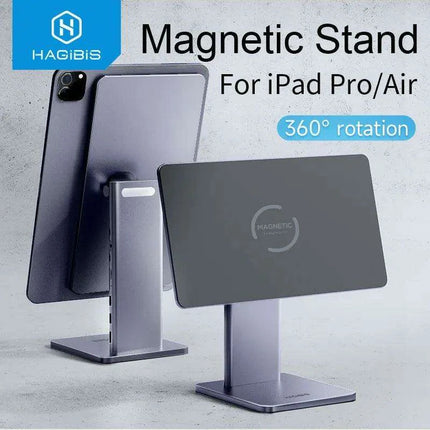 Hagibis Magnetic iPad Stand with USB-C Hub - Enhance Your Tablet Setup - Très Elite