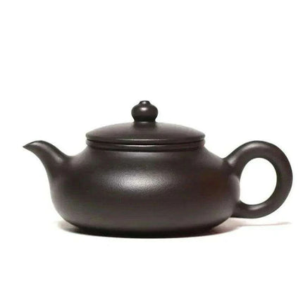 Handcrafted 140ml Yixing Purple Clay Teapot - Exquisite Zisha Kettle for Passionate Tea Aficionados - Très Elite