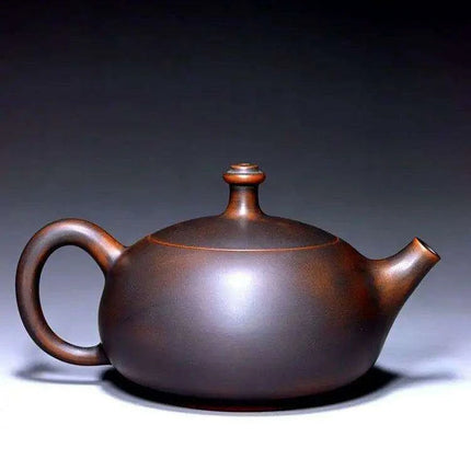 Handcrafted 220ml Qinzhou Nixing Purple Clay Teapot and Kettle Set for Authentic Chinese Tea Rituals - Très Elite