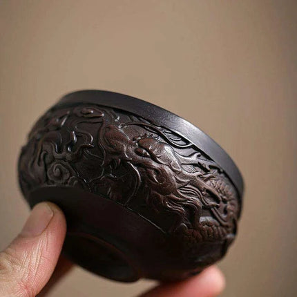 Handcrafted 85ML Jianshui Purple Pottery Tea Set - Très Elite