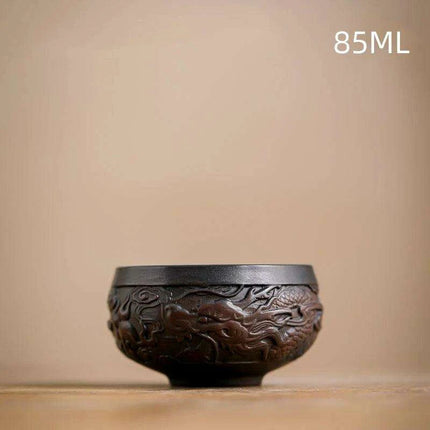 Handcrafted 85ML Jianshui Purple Pottery Tea Set..