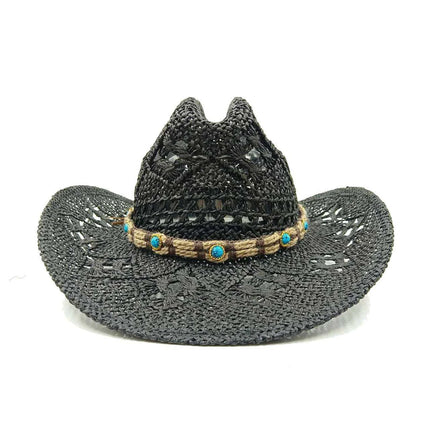 Handcrafted Cowboy Hat with Wild West Flair - Ideal for Outdoor Excursions - Très Elite