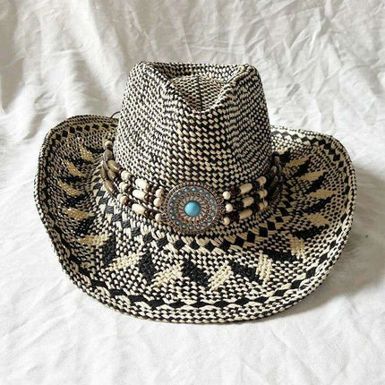 Handcrafted Cowboy Hat with Wild West Flair - Ideal for Outdoor Excursions - Très Elite