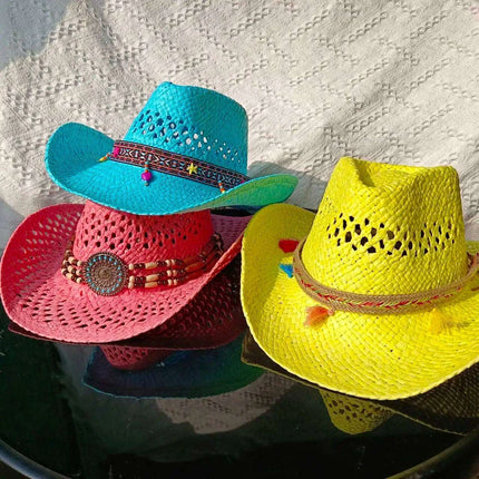 Handcrafted Cowboy Hat with Wild West Flair - Ideal for Outdoor Excursions - Très Elite