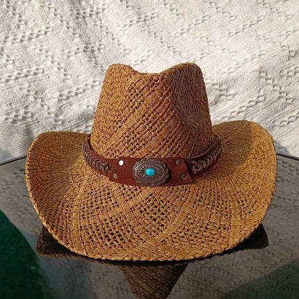 Handcrafted Cowboy Hat with Wild West Flair - Ideal for Outdoor Excursions - Très Elite