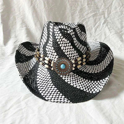 Handcrafted Cowboy Hat with Wild West Flair - Ideal for Outdoor Excursions - Très Elite