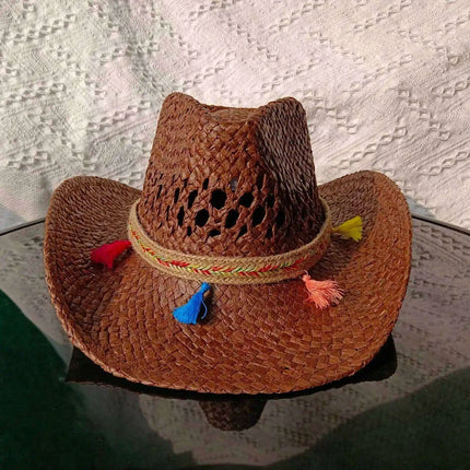 Handcrafted Cowboy Hat with Wild West Flair - Ideal for Outdoor Excursions - Très Elite