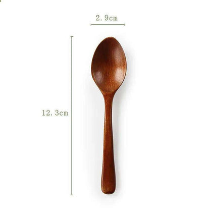 Handcrafted Eco-Friendly Japanese Wooden Spoon - Essential Tool for Soups, Rice, and Desserts - Très Elite