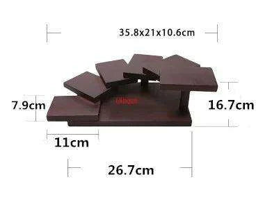 Handcrafted Pine Wood Sushi Boat - Elevate Your Japanese Dining Experience- Très Elite- Très Elite