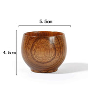 Handcrafted Rustic Spruce Wood Mug - Stylish Natural Drinkware for All Beverages - Très Elite