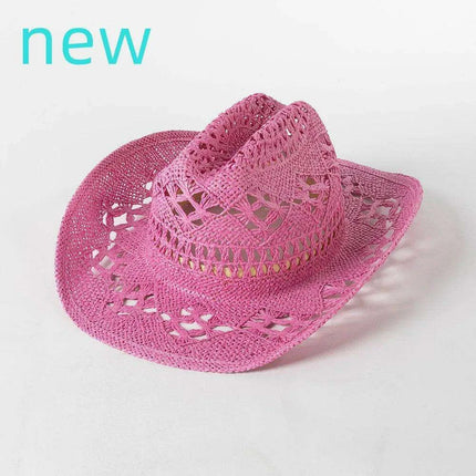 Handcrafted Stiff Cowboy Hat: Essential Summer Accessory for Men’s Wild West Fashion - Très Elite