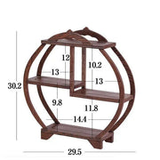 Handcrafted Wooden Display Stand for the Traditional Kung Fu Tea Ceremony - Très Elite