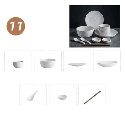 Handmade Artisan Ceramic Dining Set - Très Elite