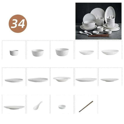 Handmade Artisan Ceramic Dining Set..