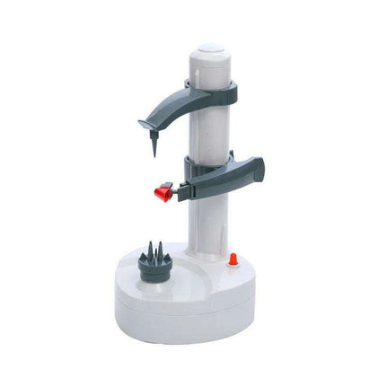 Hands-Free Electric Fruit and Vegetable Peeler with Adjustable Fork - Quick and Easy Peeling Solution - Très Elite
