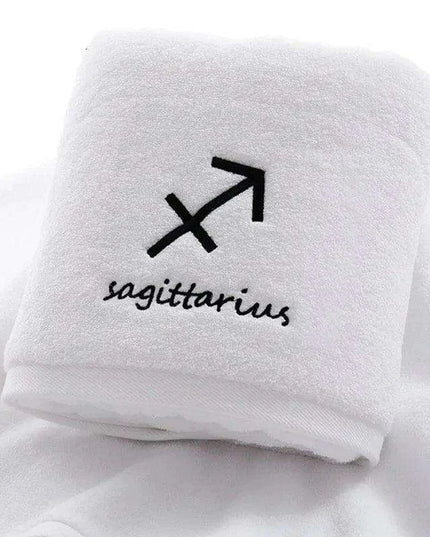 Celestial Zodiac Luxury Quick-Dry Cotton Towel Collection