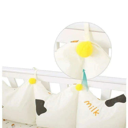 Nordic Chic 5-Piece Cotton Baby Crib Bedding Ensemble with Scandinavian Influence