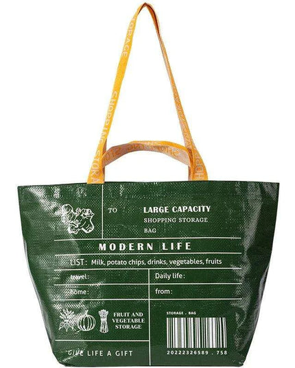 Eco-Conscious Japanese Reusable Grocery Tote: Stylish & Washable Solution