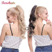 Effortless Glamour Long Wavy Clip-In Ponytail Extension for Instant Transformation
