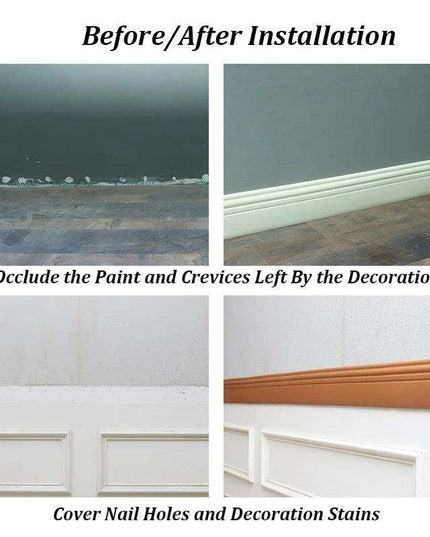 NBR Foam Self-Adhesive Wall Edging for Stylish Protection and Aesthetic Upgrade