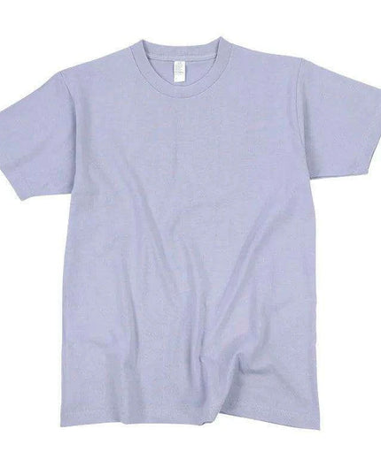 Haze Blue Casual Fit Lightweight Cotton Tee for Men and Couples