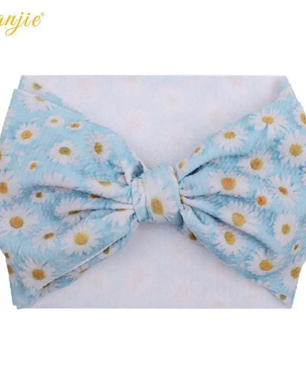 YANJIE 2023 Customizable Large Hair Bow Headband Set for Kids