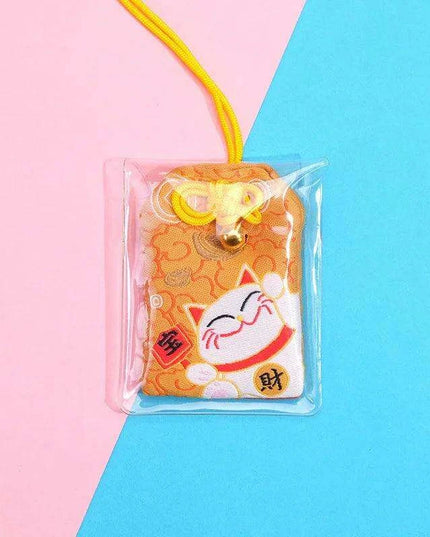 Maneki Neko Good Luck Keychain: A Charming Token of Prosperity