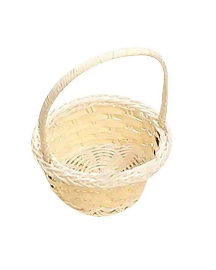 Chic Handwoven Wicker Flower Basket for Elegant Storage Solutions