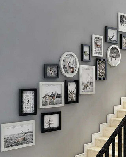 Elegant 15-Piece Modern Wall Frame Set for Stylish Home Decor
