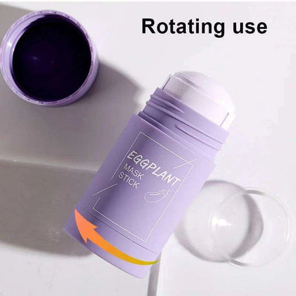 Glow-Enhancing Eggplant & Green Tea Face Mask Stick