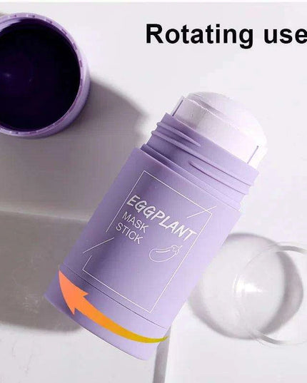 Glow-Enhancing Eggplant & Green Tea Face Mask Stick
