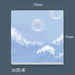 Serene Landscapes Sticky Note Pads for Effortless Organization