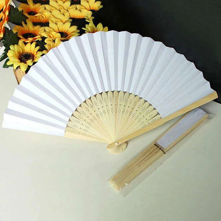 Customizable Bamboo Folding Fan for Artistry and Unique Gifting