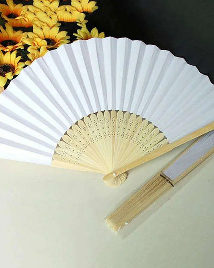 Customizable Bamboo Folding Fan for Artistry and Unique Gifting
