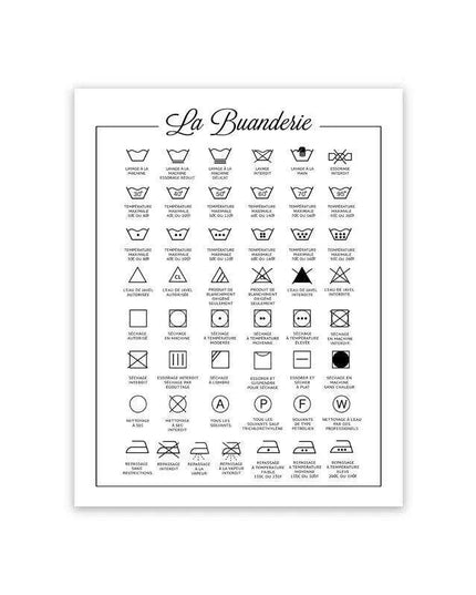 Scandinavian Chic Monochrome Canvas Art for Laundry Room Aesthetics