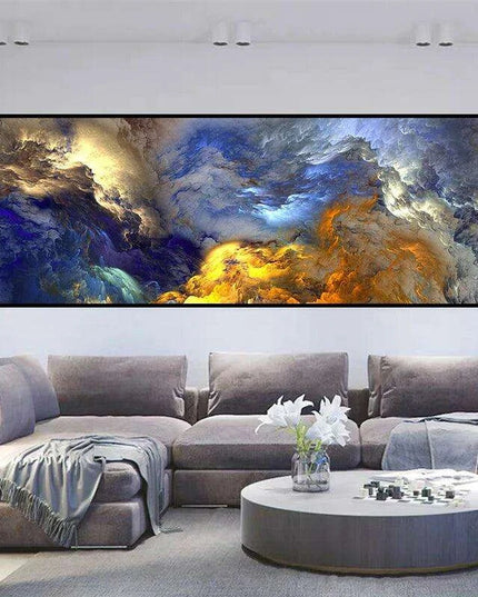 Urban Expressionism: Stunning Abstract Canvas Art for Modern Interiors