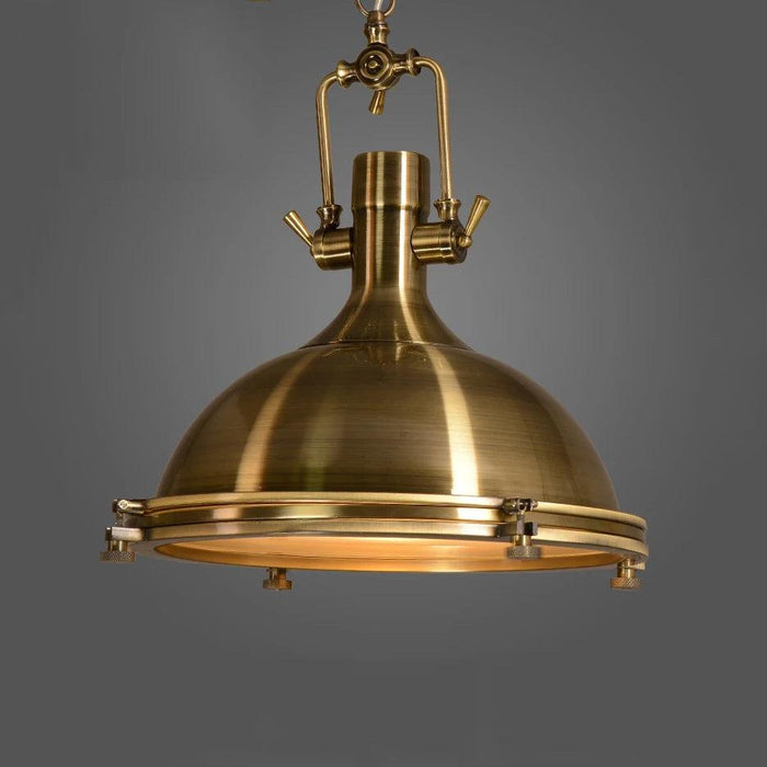 Industrial Vintage Black Metal Pendant Light for Rustic Home Interiors