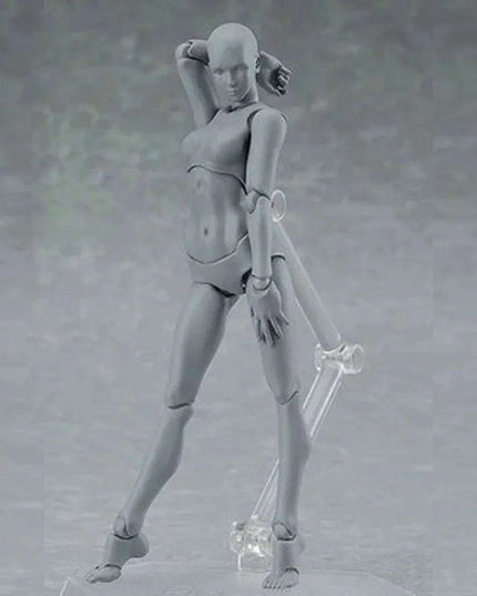 Dynamic Poseable Artist Mannequin Set for Creative Expression