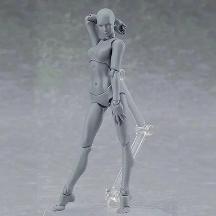 Artistic Poseable Figure Set for Drawing and Animation