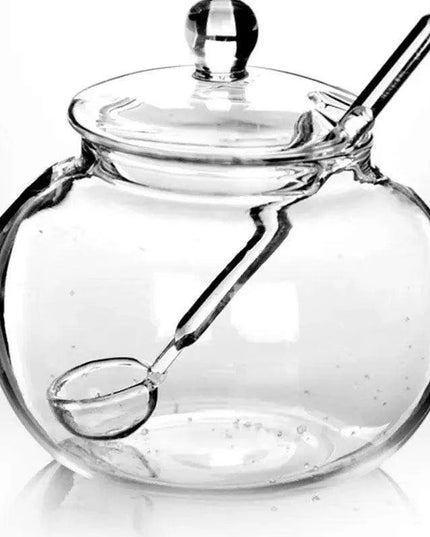 Elegant 250ml Glass Spice and Candy Jar - Chic Home Storage Solution