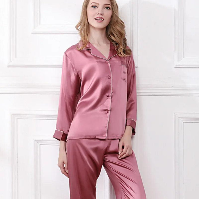 Luxurious 100% Pure Silk Pajama Set for Women