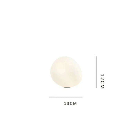 Sleek Nordic-Inspired Geometric Glass Table Lamp