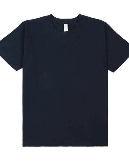Haze Blue Casual Fit Lightweight Cotton Tee for Men and Couples