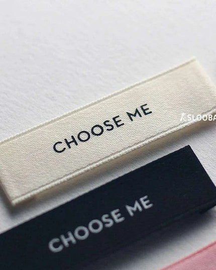 Premium Custom Woven Brand Labels for Fashion Apparel