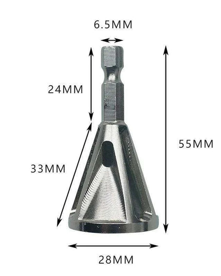 Renovation Pro Heavy-Duty Hex Shank Drill Bit and Chamfer Tool Set