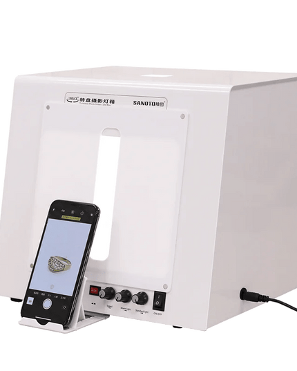 SANOTO Light Box: All-in-One Solution for Jewelry, Video Production, and 3D Scanning